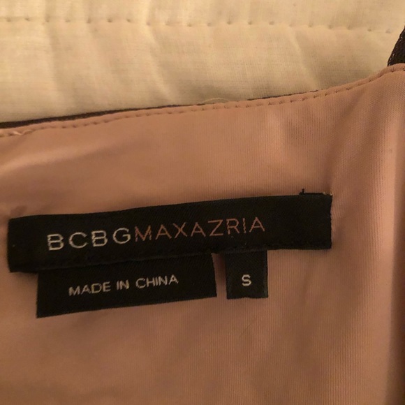Bcbg worn one sequin brown midi dress small - Picture 2 of 2